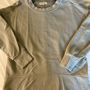 Madewell Blue Gray Crewneck